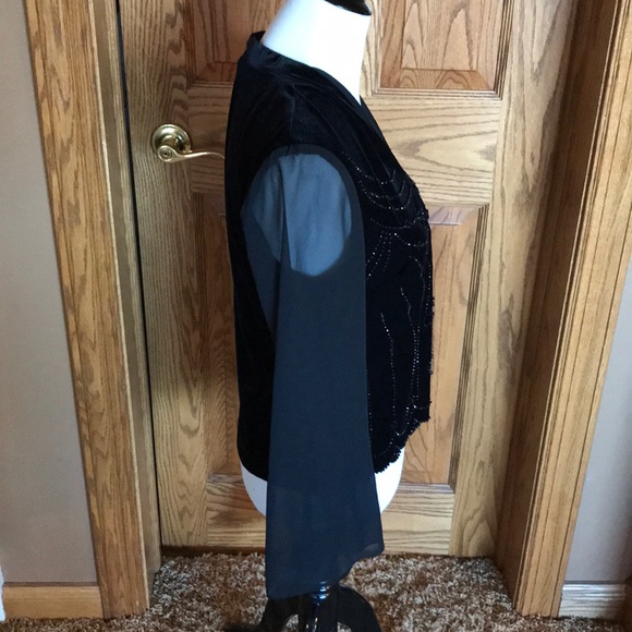 JR Nites by Caliendo Blouse - Picture 2 of 5